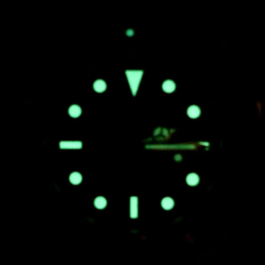 Seiko Submariner vintage 5513 tribute automatic diver "Ghost Bezel"