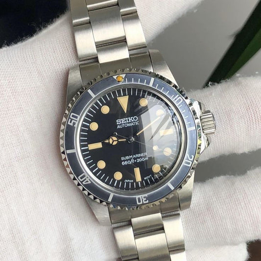 Seiko Submariner vintage 5513 hommage automatic diver